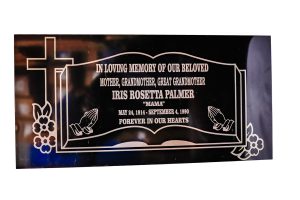 Plaque by The Achiever's Sports & Trophies Ltd., Ocho Rios, Jamaica